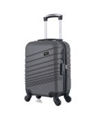 Valise Cabine XXS 4 roues simples 46 cm Tigre gris foncé