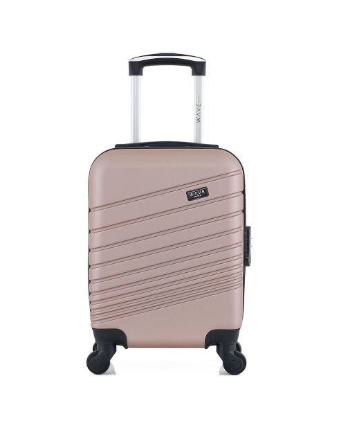 XXS Kabinenkoffer 4 Einzelräder 46 cm Tiger Rotgold