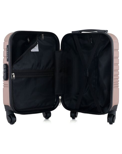 XXS Kabinenkoffer 4 Einzelräder 46 cm Tiger Rotgold