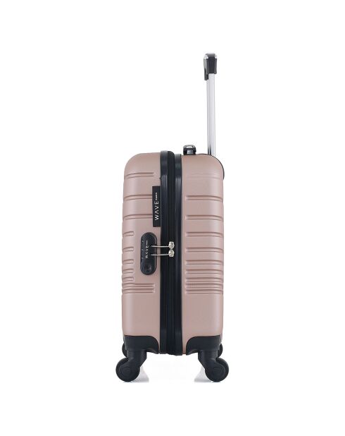 XXS Kabinenkoffer 4 Einzelräder 46 cm Tiger Rotgold