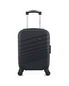 Valise Cabine XXS 4 roues simples 46 cm Tigre noire