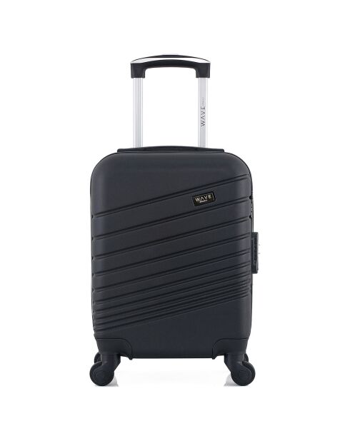 Valise Cabine XXS 4 roues simples 46 cm Tigre noire