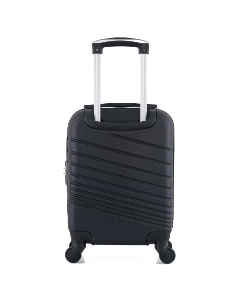 Valise Cabine XXS 4 roues simples 46 cm Tigre noire