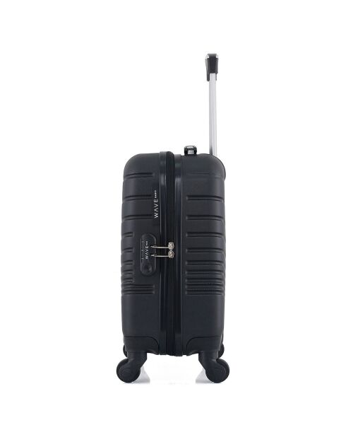 Valise Cabine XXS 4 roues simples 46 cm Tigre noire