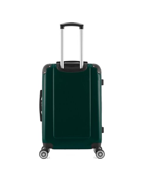 Valise Moyen Séjour 4 roues doubles 65 cm Denali vert foncé