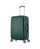 Valise Moyen Séjour 4 roues doubles 65 cm Denali vert foncé