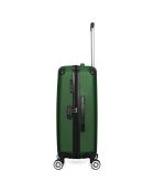 Valise Moyen Séjour 4 roues doubles 65 cm Tigre vert foncé