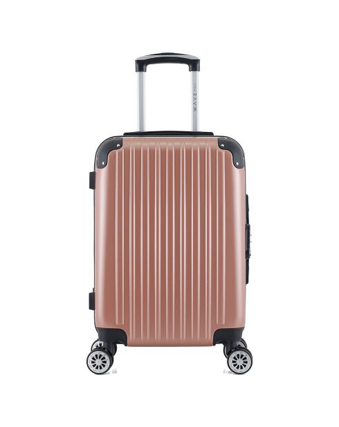Kabinenkoffer 4 Doppelräder 55 cm Denali Roségold