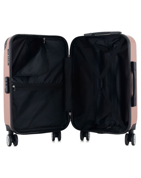 Kabinenkoffer 4 Doppelräder 55 cm Denali Roségold