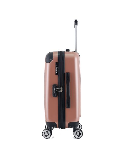 Kabinenkoffer 4 Doppelräder 55 cm Denali Roségold