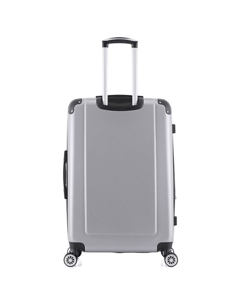 Valise Long Séjour 4 roues doubles 75 cm Denali grise