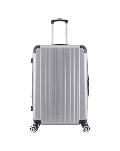 Valise Long Séjour 4 roues doubles 75 cm Denali grise