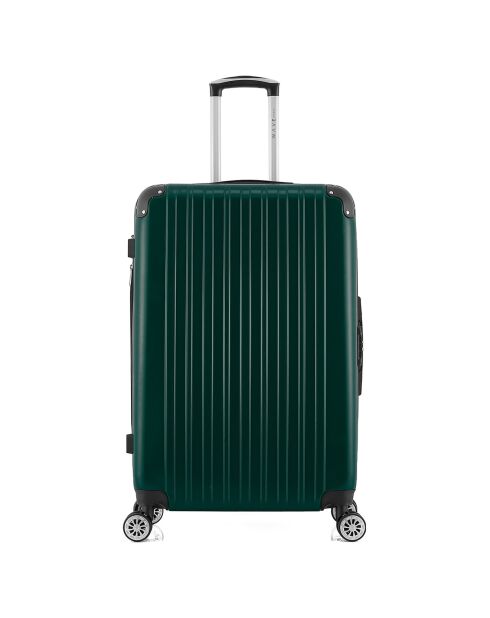 Valise Long Séjour 4 roues doubles 75 cm Denali vert foncé