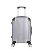 Kabinenkoffer 4 Doppelräder 55 cm Tage gris