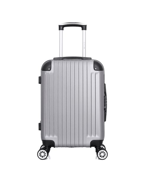 Valise Cabine 4 roues doubles 55 cm Tage grise