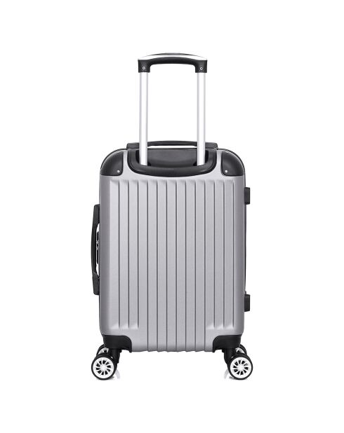 Valise Cabine 4 roues doubles 55 cm Tage grise