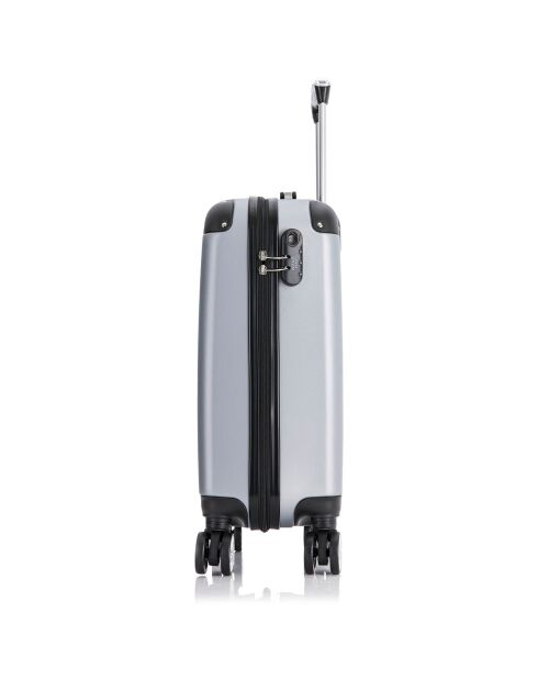Valise Cabine 4 roues doubles 55 cm Tage grise