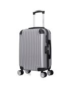 Kabinenkoffer 4 Doppelräder 55 cm Tage gris