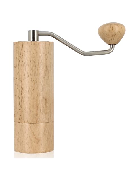 Moulin à café manivelle naturel - 9.5x6.5x17.7 cm