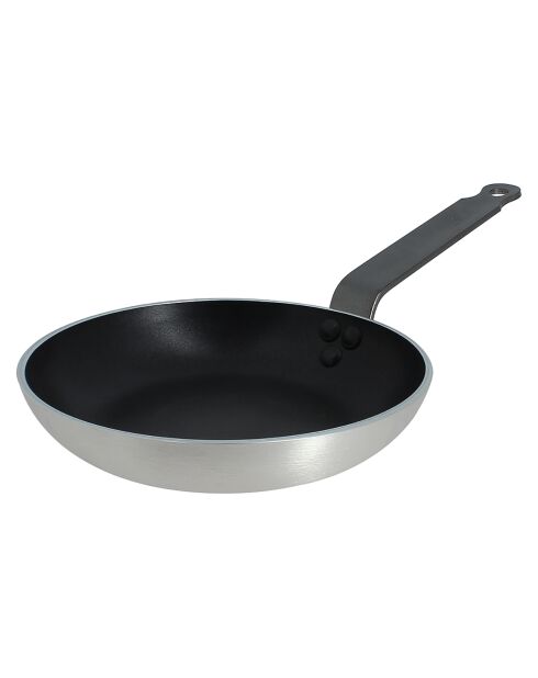 Pro Induction Bratpfanne aus schwarzem Aluminium - D.20 cm