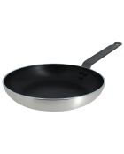 Pro inductie zwarte aluminium koekenpan - D.24 cm