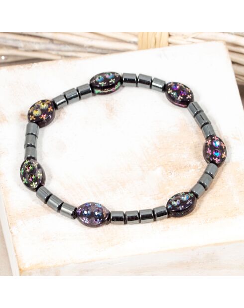 Bracelet Demitia noir/noir