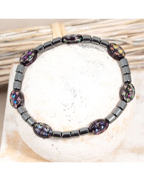 Bracelet Demitia noir/noir