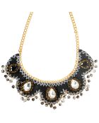 Collier Monarkia doré/noir