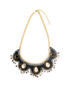 Collier Monarkia doré/noir