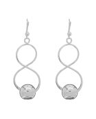 Pendientes de plata bizantina