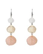 Boucles d'oreilles Palmela argenté/doré/rosé