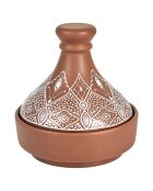 Bougie parfumée tajine coloris aléatoire - 3 mèches 12h