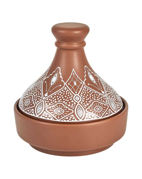 Bougie parfumée tajine coloris aléatoire - 3 mèches 12h