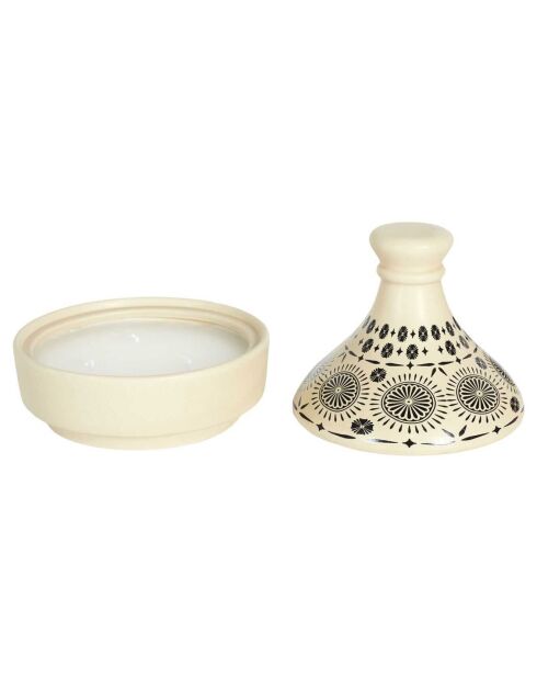 Bougie parfumée tajine coloris aléatoire - 3 mèches 12h