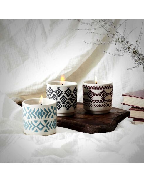 Bougie parfumée Origin coloris aléatoire - 1 mèche 15h