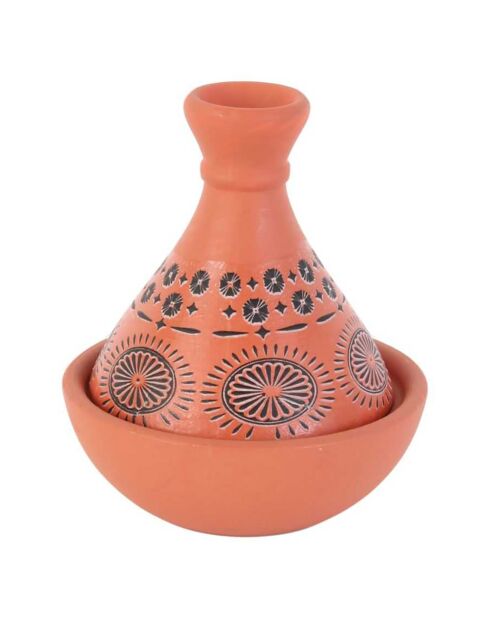 Bougie parfumée tajine coloris aléatoire - 1 mèche 5h
