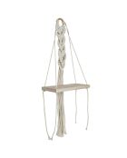 Etagère déco Boho beige/marron - 25x62.5x10 cm