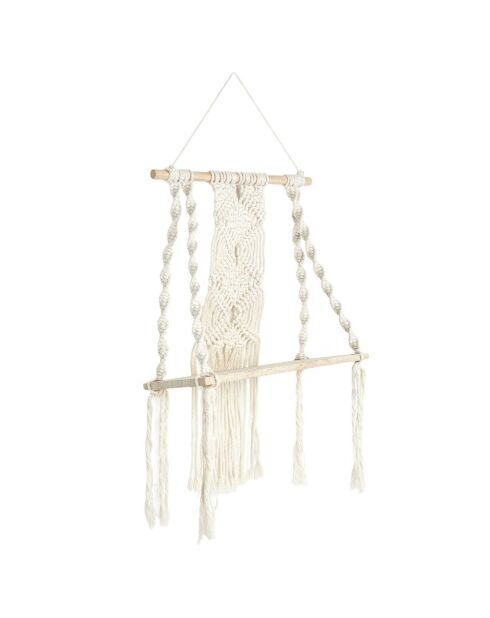 Etagère déco Boho beige/marron - 30x50x15 cm