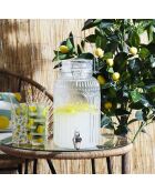 Fontaine en verre transparente - 4L