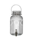 Fontaine en verre transparente - 4L