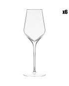 6 Verres à vin blanc Symphony transparents - 40.5cl