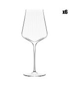 6 Verres à vin bordeaux Symphony transparents - 64.5cl