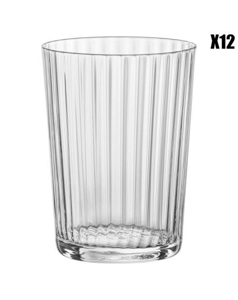 12 Gobelets Exclusiva transparents - 50cl