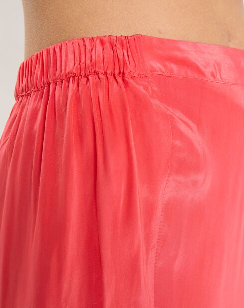 Jupe longue Sorella corail