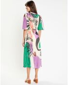 Robe longue Maggy violette