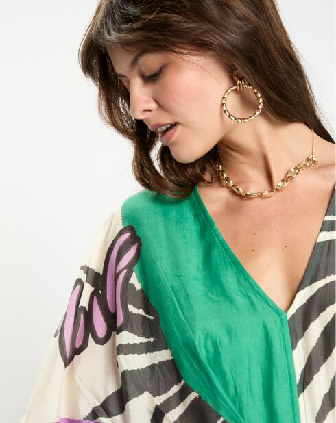 Robe Maggy violette