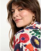 Chemise droite Jaya multicolore