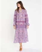 Robe Jelaba Krishna violette