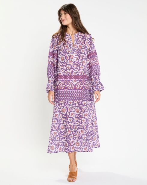 Robe Jelaba Krishna violette