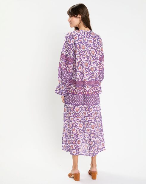 Robe Jelaba Krishna violette